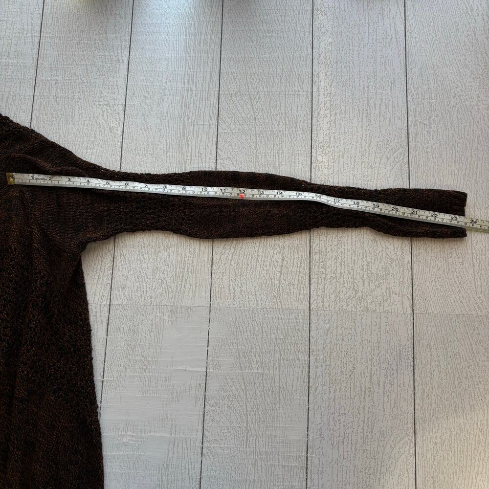 Mossimo Loose Fit Open Front Crocheted Cardigan Size XS - Picture 8 of 11